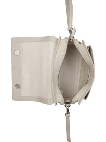 Burkely Leder-Henkeltasche "Casual Cayla" in Creme - (B)25 x (H)19 x (T)11 cm