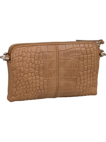 Burkely Leder-Umhängetasche "Casual Cayla" in Cognac - (B)18 x (H)11 x (T)5 cm