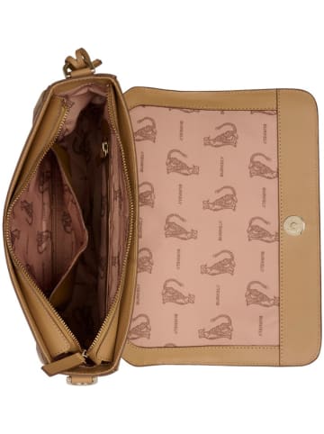 Burkely Leder-Henkeltasche "Beloved Bailey" in Cognac - (B)26 x (H)17 x (T)9 cm