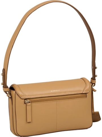 Burkely Leder-Schultertasche "Beloved Bailey" in Cognac - (B)22 x (H)12,5 x (T)5 cm