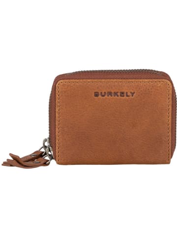 Burkely Leder-Geldbörse "Antique Avery" in Cognac - (B)10 x (H)8 x (T)3 cm