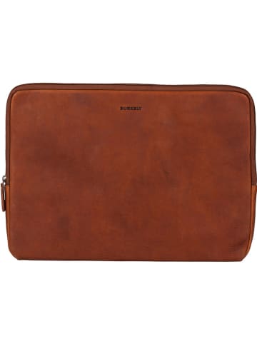 Burkely Leder-Laptopetui "Anitque Avery" in Cognac - (B)40 x (H)30 x (T)3 cm