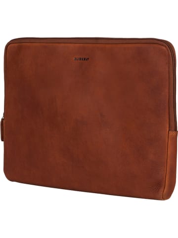 Burkely Leder-Laptopetui "Anitque Avery" in Cognac - (B)40 x (H)30 x (T)3 cm