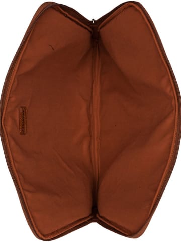 Burkely Leder-Laptopetui "Anitque Avery" in Cognac - (B)40 x (H)30 x (T)3 cm