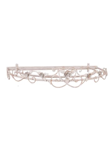 Clayre & Eef Betthimmel in Weiß - (B)66 x (H)12 x (T)47 cm