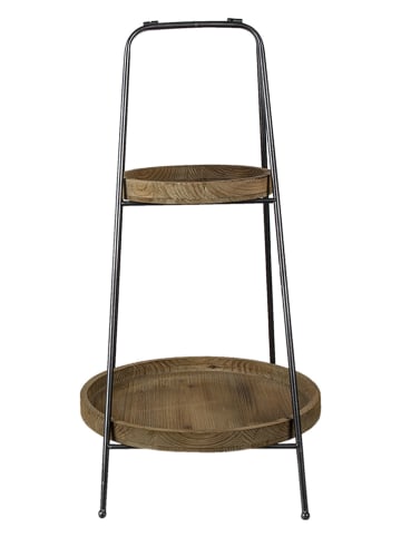 Clayre & Eef Etażerka w kolorze brązowym - 74 x 46 cm