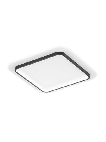 FISCHER & HONSEL Ledplafonnière "Blithe" wit - (L)50 x (B)50 cm