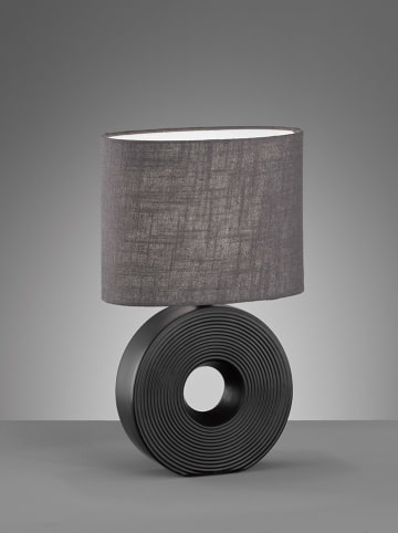 FISCHER & HONSEL Lampa stołowa "Eye" w kolorze szarym - 23 x 38 x 13 cm