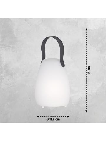 FISCHER & HONSEL 3er-Set: LED-Außenleuchten "Ruby" in Weiß - (H)16 x Ø 11 cm