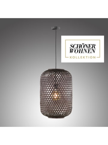 FH Lighting Lampa wisząca "Calla" w kolorze czarnym - Ø 40 cm