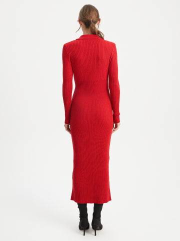 BGN Gebreide jurk rood