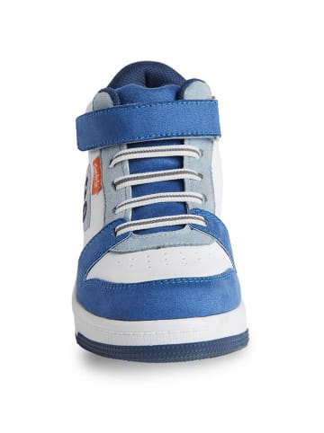 Denokids Sneakers "Rocket High Top" in Weiß/ Blau