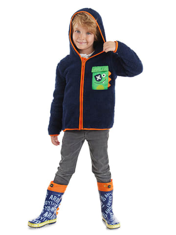Denokids Bluza "Pirate Dino" w kolorze granatowym