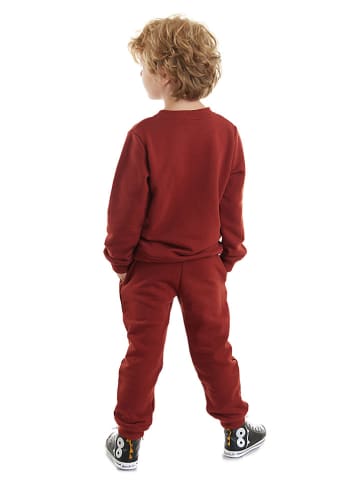 Denokids 2tlg. Outfit "Tiger" in Dunkelrot