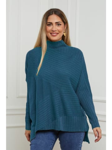 Plus Size Company Sweter "Bastos" w kolorze niebieskim
