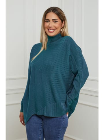 Plus Size Company Pullover "Bastos" in Blau