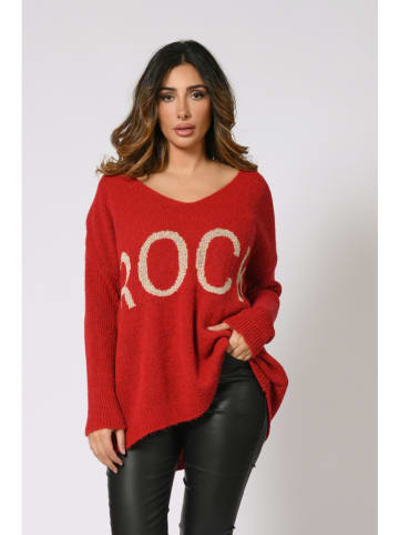 Plus Size Company Pullover "Jarry" in Rot