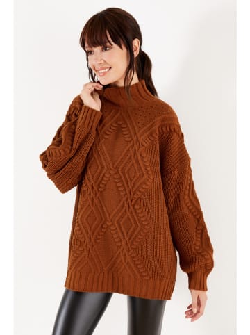 LA Angels Sweter w kolorze brązowym