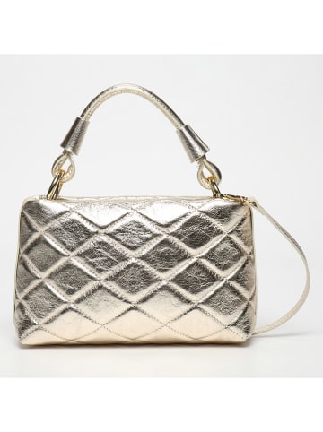 Victor & Hugo Paris Leder-Henkeltasche "Carla" in Gold - (B)26 x (H)18 x (T)8 cm