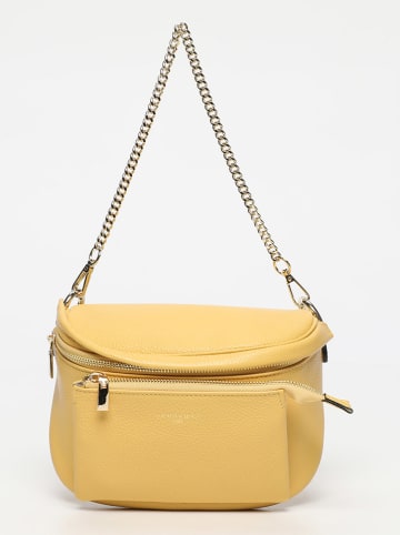 Victor & Hugo Paris Leder-Gürteltasche "Aly" in Gelb - (B)21 x (H)13 x (T)8 cm