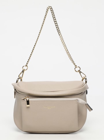 Victor & Hugo Paris Leder-Gürteltasche "Aly" in Beige - (B)21 x (H)13 x (T)8 cm