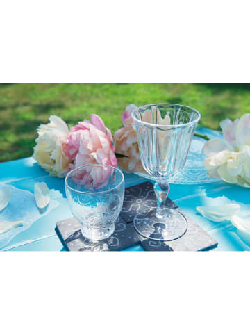 Trendy Kitchen by EXCÉLSA 6er-Set: Weinbecher "Country" in Transparent - 250 ml