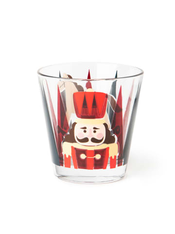 Trendy Kitchen by EXCÉLSA Szklanki (6 szt.) "Vintage Christmas" ze wzorem - 250 ml