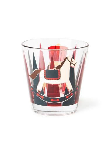 Trendy Kitchen by EXCÉLSA 6er-Set: Trinkgläser "Vintage Christmas" in Bunt - 250 ml