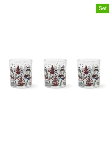 Trendy Kitchen by EXCÉLSA 6-delige set: drinkglazen "Victoria" meerkleurig - 250 ml