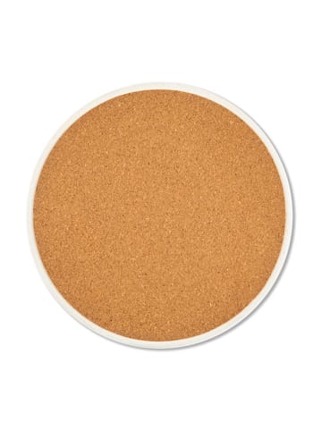 Trendy Kitchen by EXCÉLSA 4er-Set: Untersetzer "Vintage Toys" in Rot/ Dunkelblau - Ø 10,5 cm