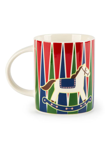 Trendy Kitchen by EXCÉLSA Kaffeetasse "Vintage Christmas" in Bunt - 300 ml