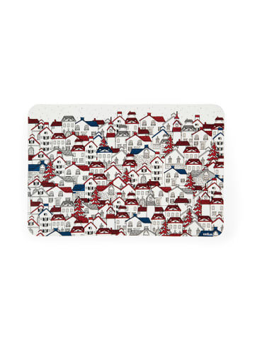 Trendy Kitchen by EXCÉLSA 6er-Set: Tischsets "Innsbruck" in Rot/ Blau/ Grau - (B)43 x (H)29 cm