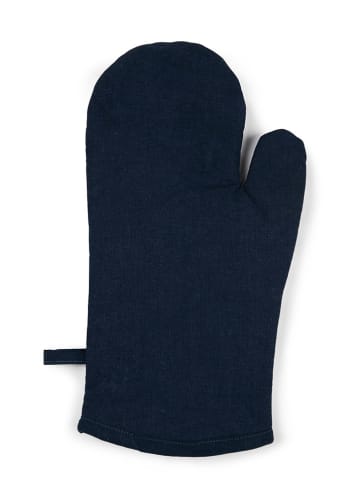 Trendy Kitchen by EXCÉLSA Ovenwant "Vintage Christmas" meerkleurig/donkerblauw - (L)32 x (B)18 cm