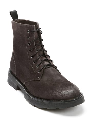 Frank Daniel Leren boots grijs