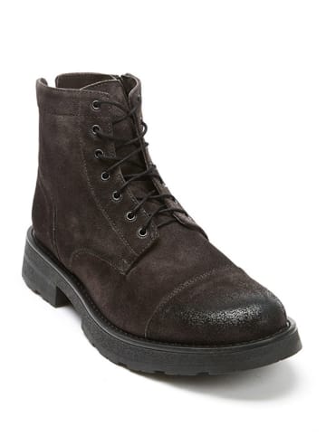 Frank Daniel Leren boots grijs