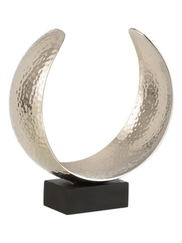 J Line Figurka dekoracyjna w kolorze srebrnym - 25,5 x 26 x 10 cm