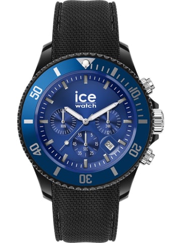 Ice Watch Chronograph in Schwarz/ Blau