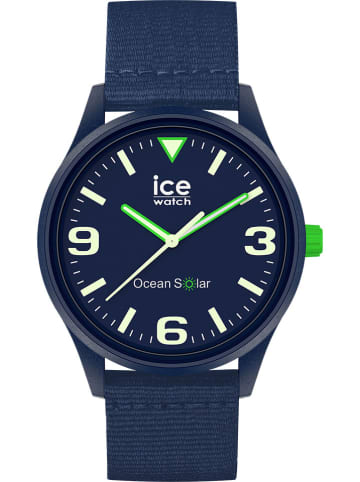 Ice Watch Quarzuhr "Ocean Solar" in Dunkelblau