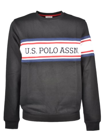 U.S. Polo Assn. Sweatshirt in Schwarz