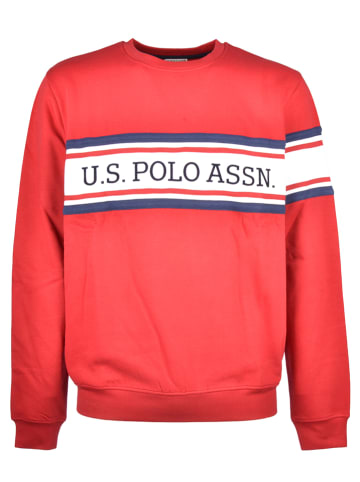 U.S. Polo Assn. Sweatshirt in Rot