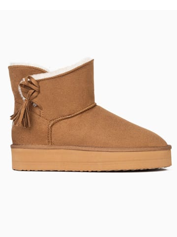 ISLAND BOOT Winterboots "Cullen" lichtbruin