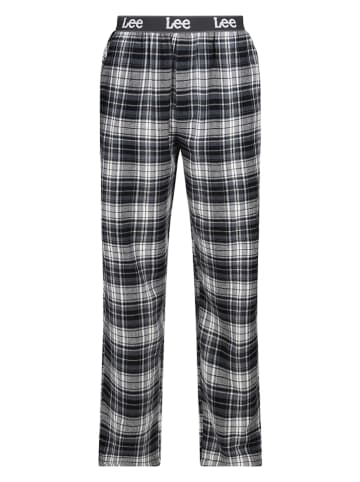 LEE Underwear Pyjama-Hose "Rio" in Schwarz/ Weiß