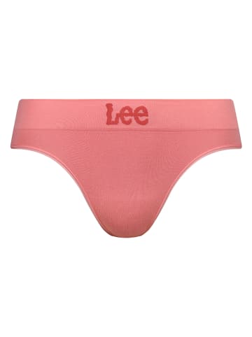 LEE Underwear Figi (2 pary) "Sile" w kolorze jasnoróżowo-czerwonym