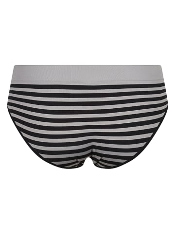 LEE Underwear 2er-Set: Slips "Sile" in Grau/ Schwarz