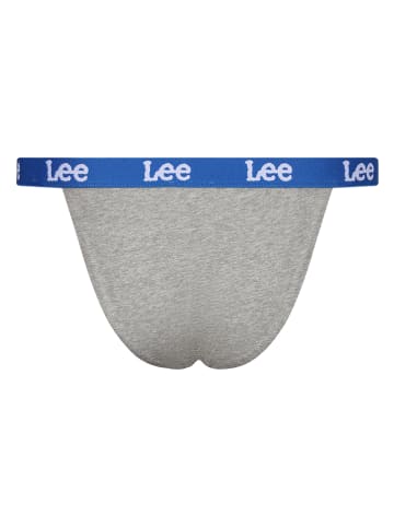 LEE Underwear Figi (3 pary) "Alida" w kolorze szaro-błękitnym