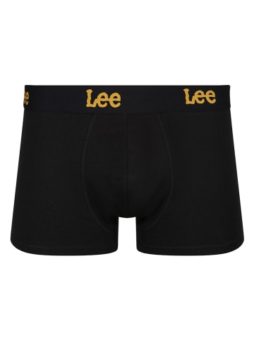 LEE Underwear 3er-Set: Boxershorts "Harkins" in Schwarz