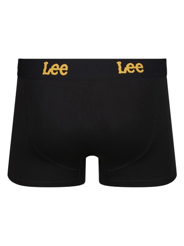LEE Underwear 3er-Set: Boxershorts "Harkins" in Schwarz
