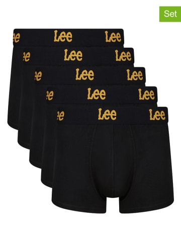 LEE Underwear Bokserki (5 par) "Innes" w kolorze czarnym
