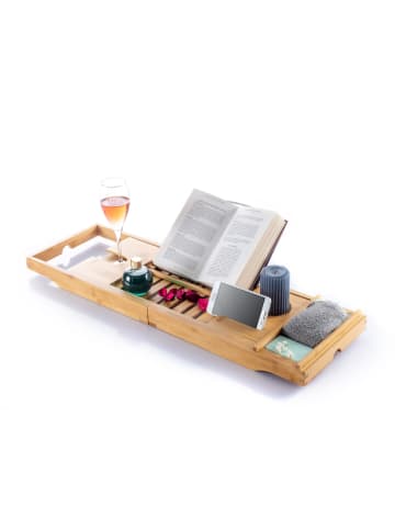 InnovaGoods Badewannen-Tablett in Natur