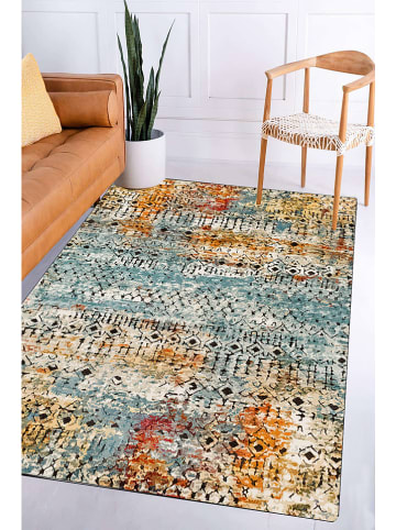 Mioli Laagpolig tapijt "Wong" meerkleurig